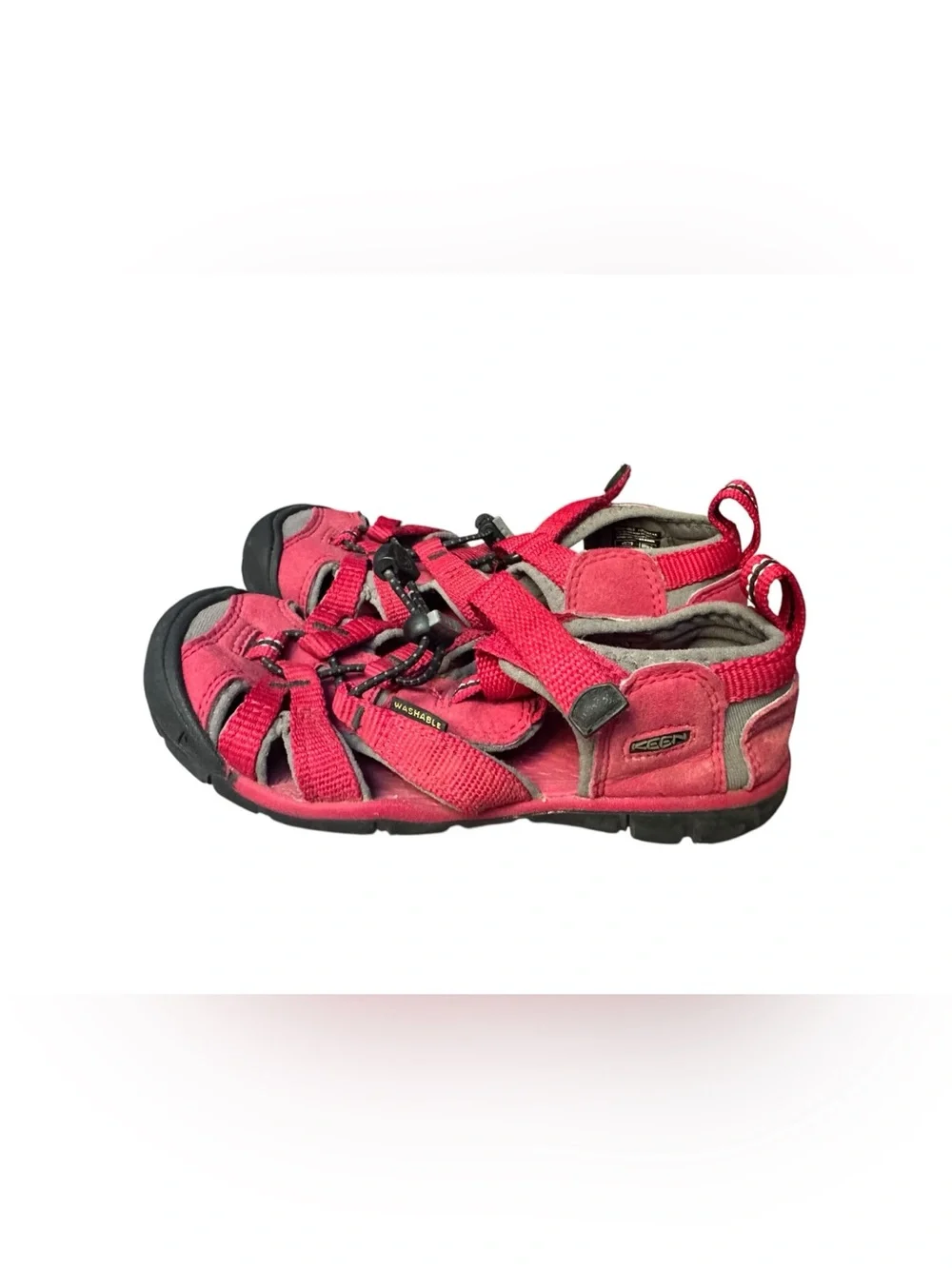 Keen Seacamp II‎ CNX Sandals Red Toddler Size  12